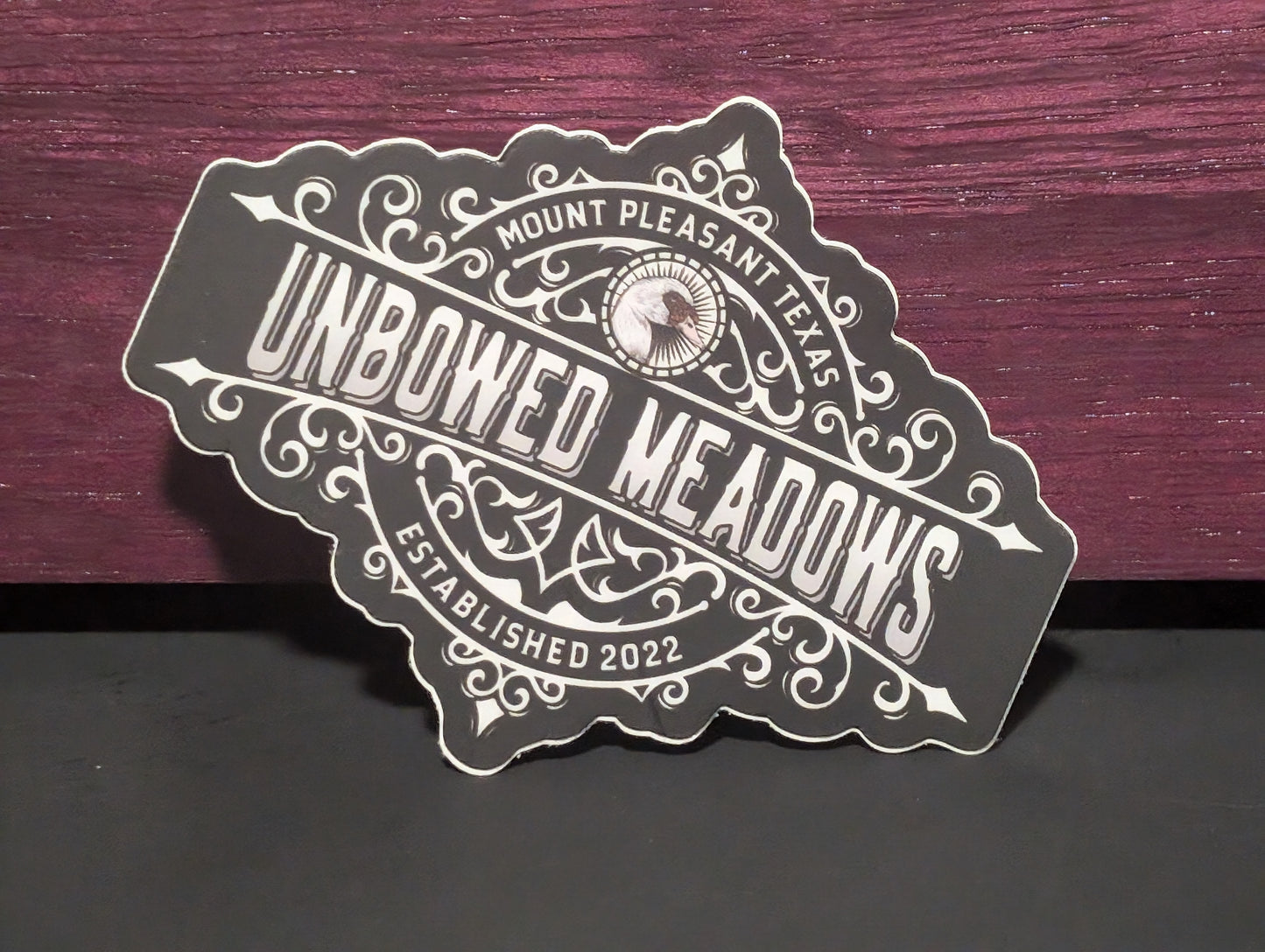 Unbowed Meadows - sticker